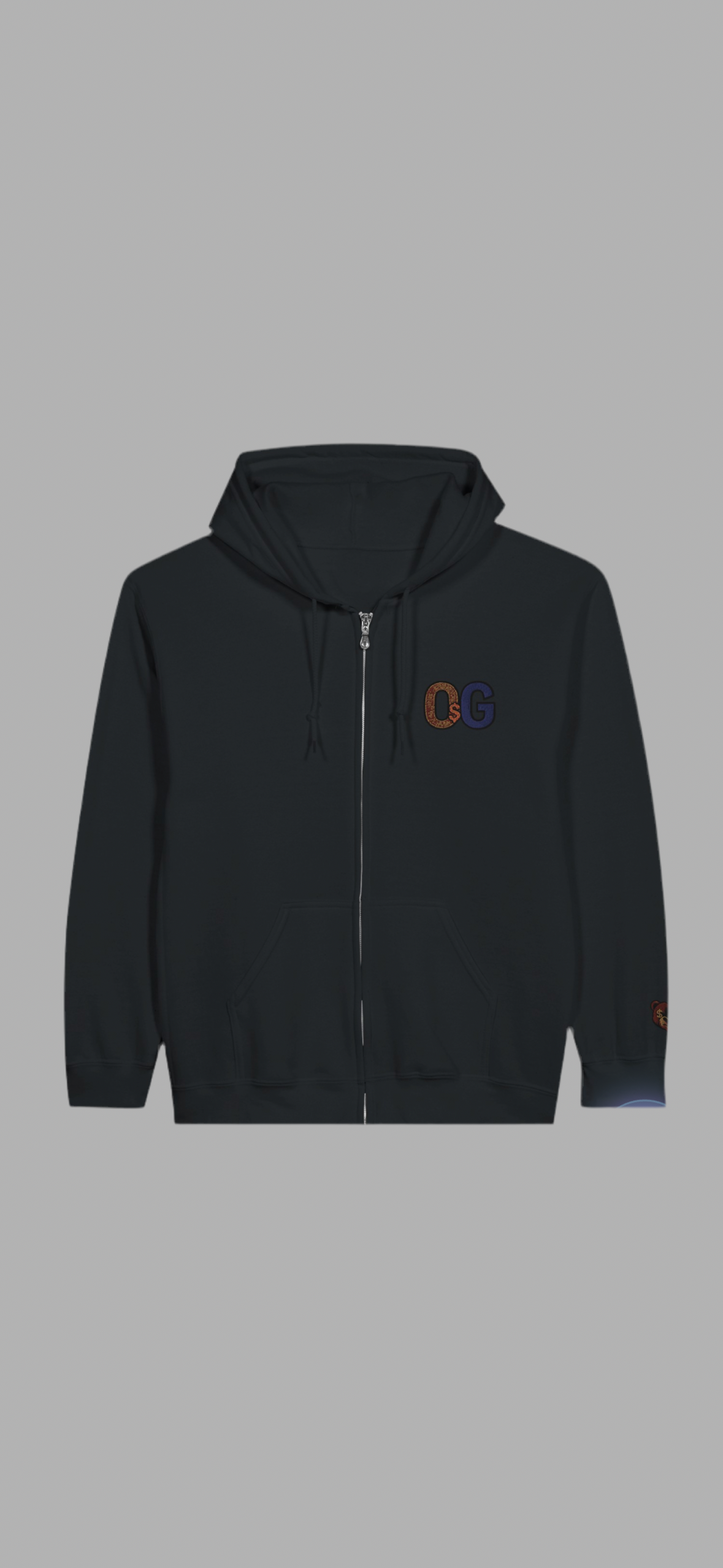 OSOGOSO “OG Minimal Logo” Zip Hoodie
